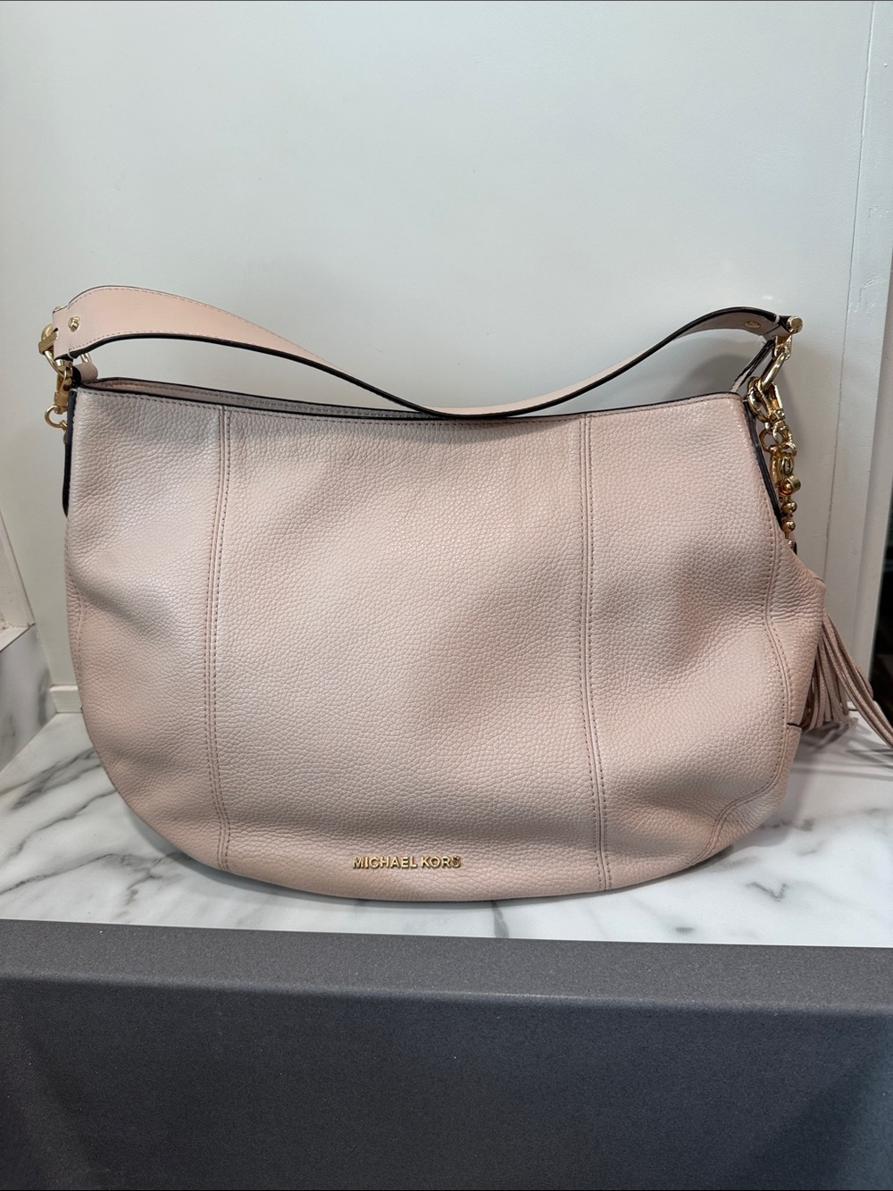 Michael Kors Brooke Large Leather Hobo - Picture 2 of 15